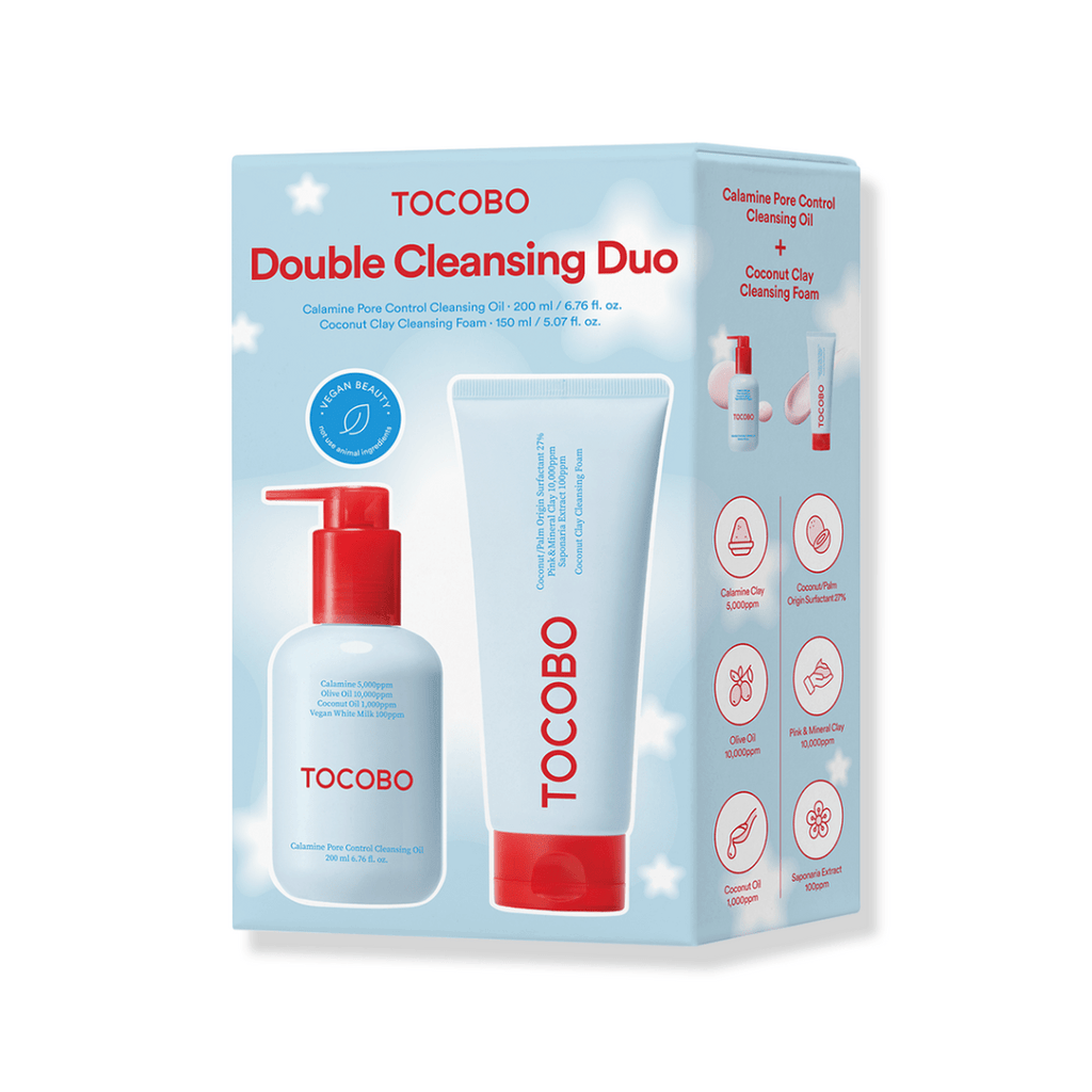TOCOBO DOUBLE CLEANSING DUO Oil + Foam