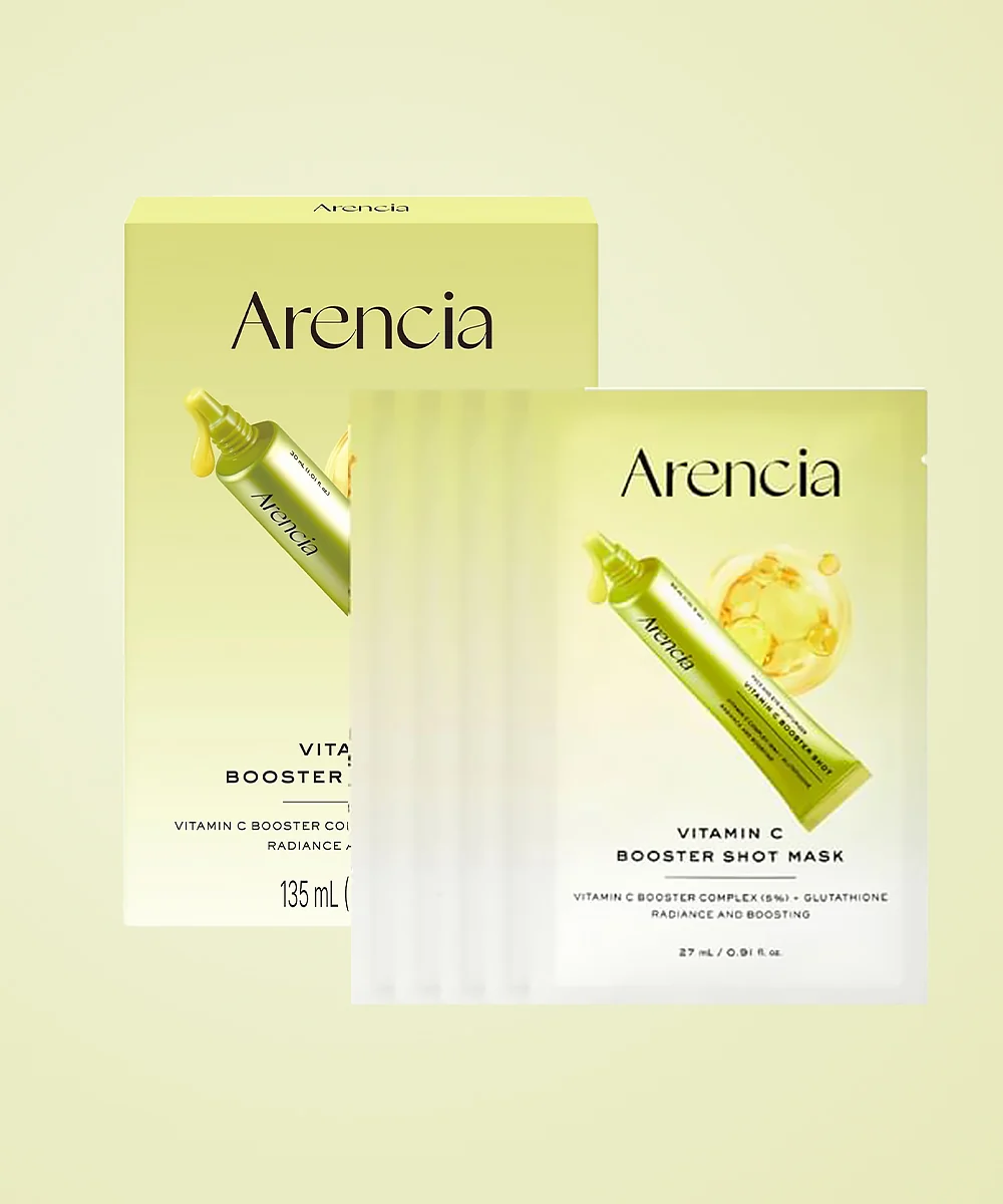 Arencia Vitamin C Booster Shot Mask  1 box * 5 sheets