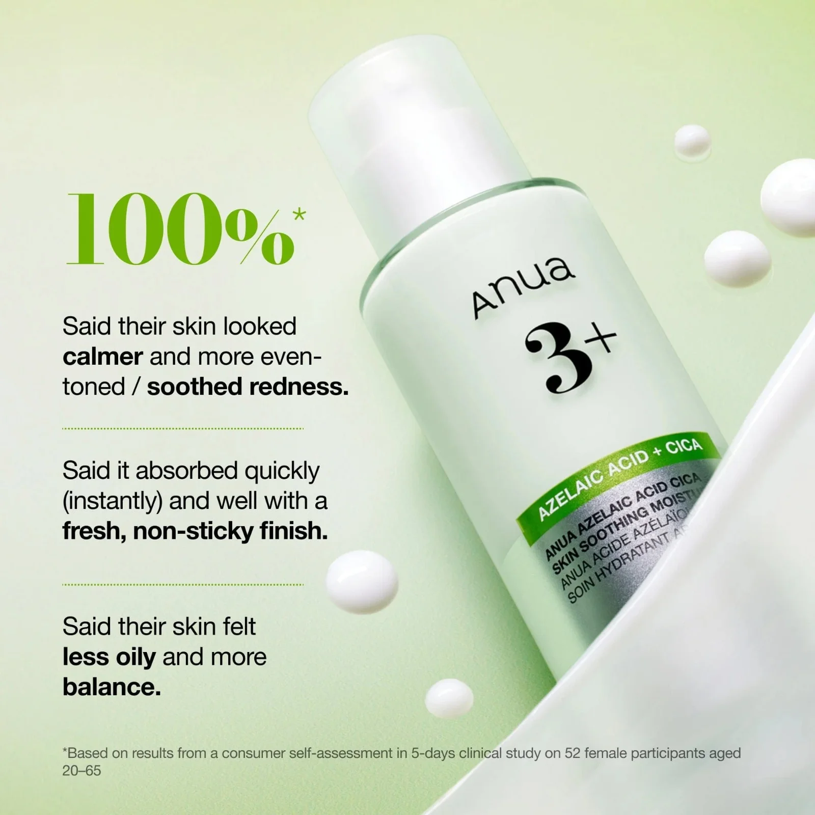 Anua Azelaic Acid 3% + Cica Soothing Moisturizer – 100ml alternate view