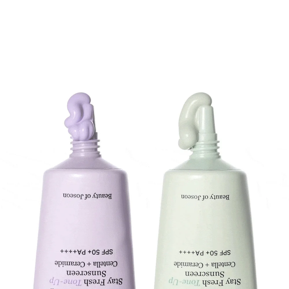 Stay Fresh Centella + Ceramide SPF50+ PA++++ Green Tone-Up Sunscreen 50ml view 3