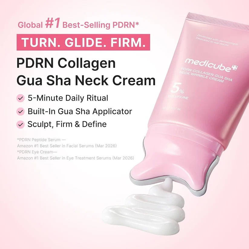 PDRN Collagen Gua Sha Neck Wrinkle Cream view 3