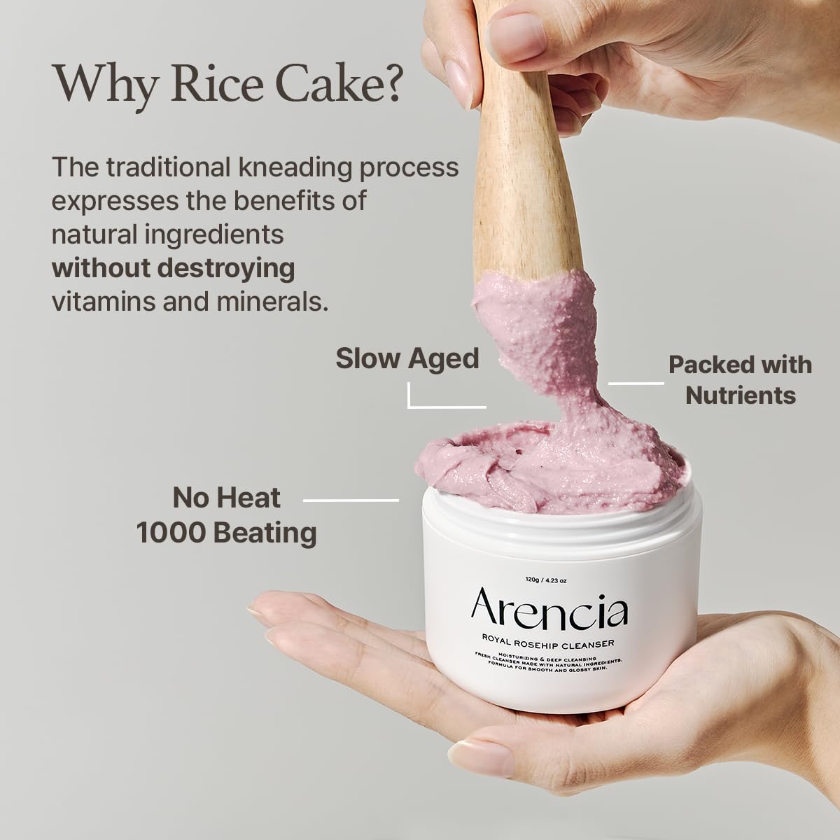 ARENCIA Mochi Cleanser (120g) alternate view