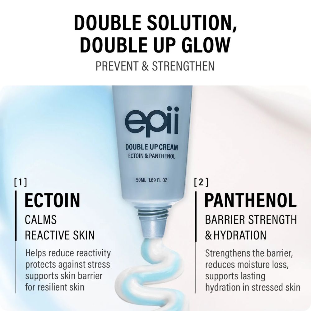 EPII Double Up Cream - Ectoin & Panthenol - 50ml view 3