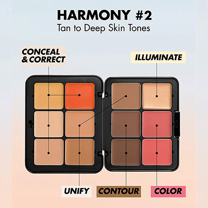 Make Up For Ever HD Skin Face Palette - Harmony 2 view 3
