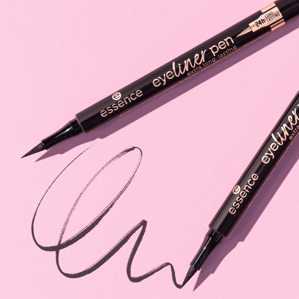 Essence Eyeliner Pen Extra Long-lasting - 010 Blackest Black view 4