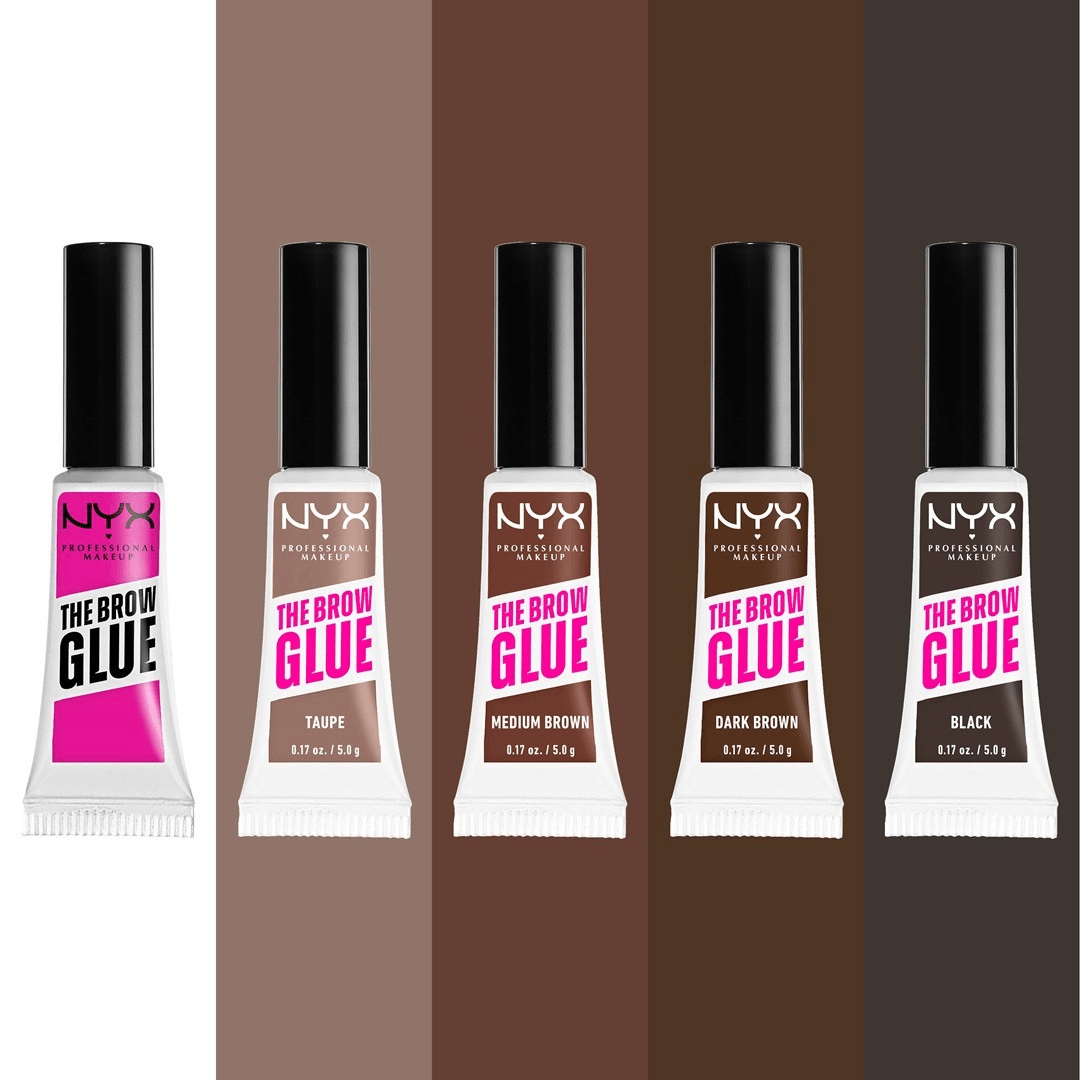 NYX Professional Makeup The Brow Glue Instant Brow Styler - Transparent 01 view 5