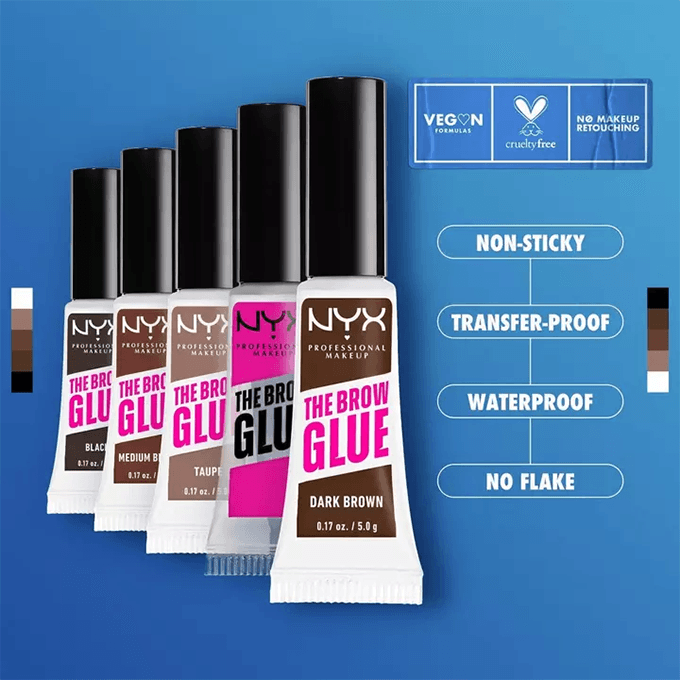 NYX The Brow Glue - Dark Brown view 3