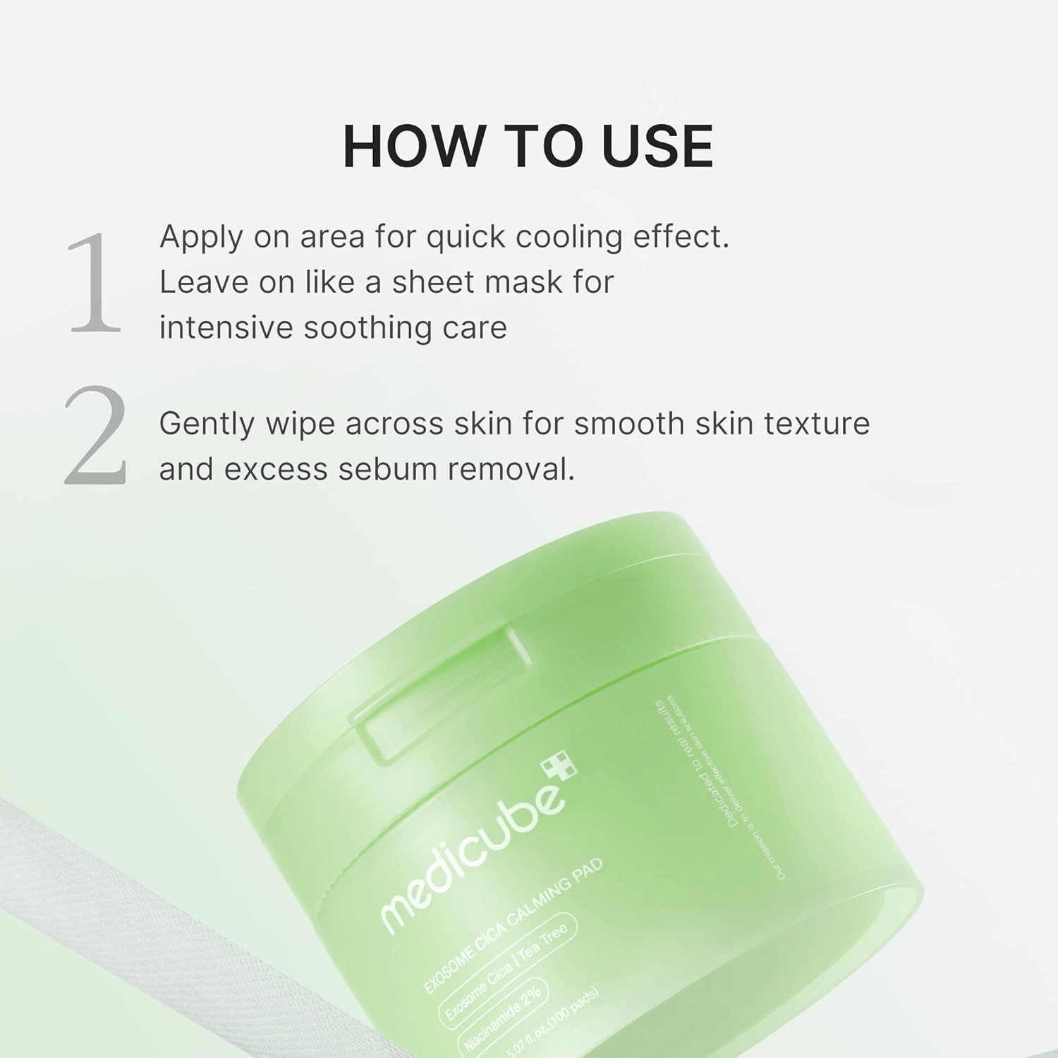 Medicube Exosome Cica Calming -100 Pad view 5