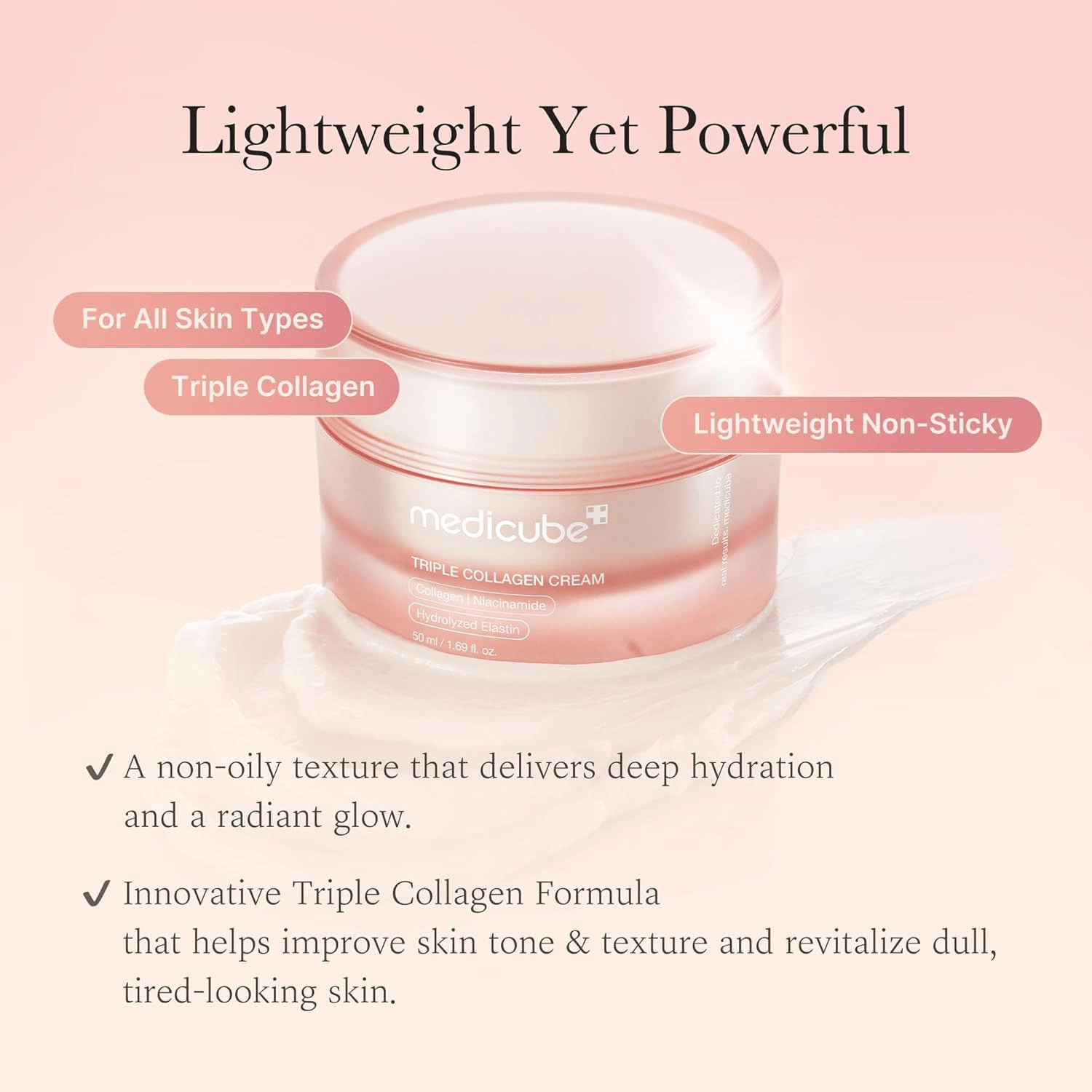 Medicube Triple Collagen Cream - 50Ml view 3