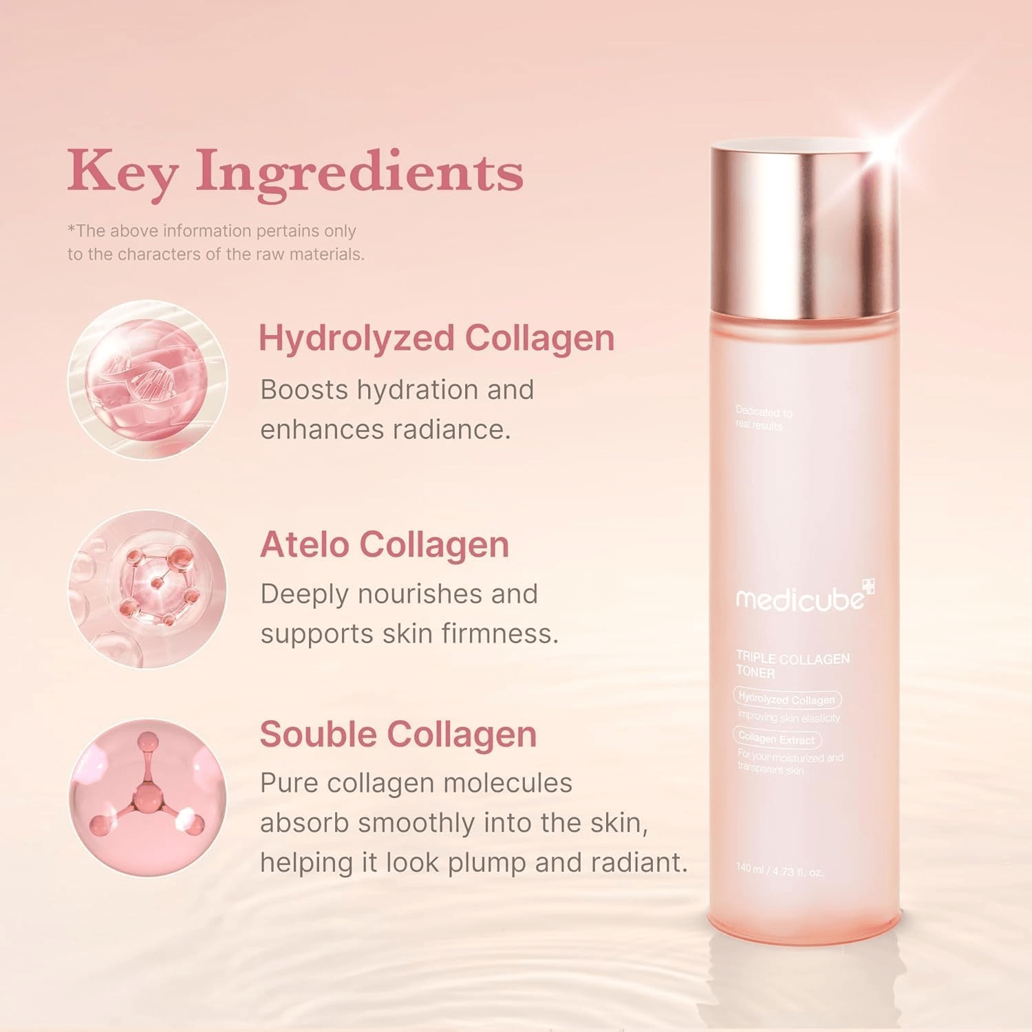 Medicube Triple Collagen Toner - 140Ml view 3