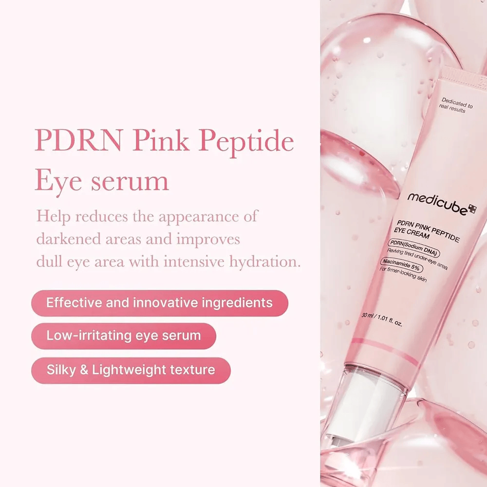 Medicube PDRN Pink Peptide Eye Cream - 30Ml view 3