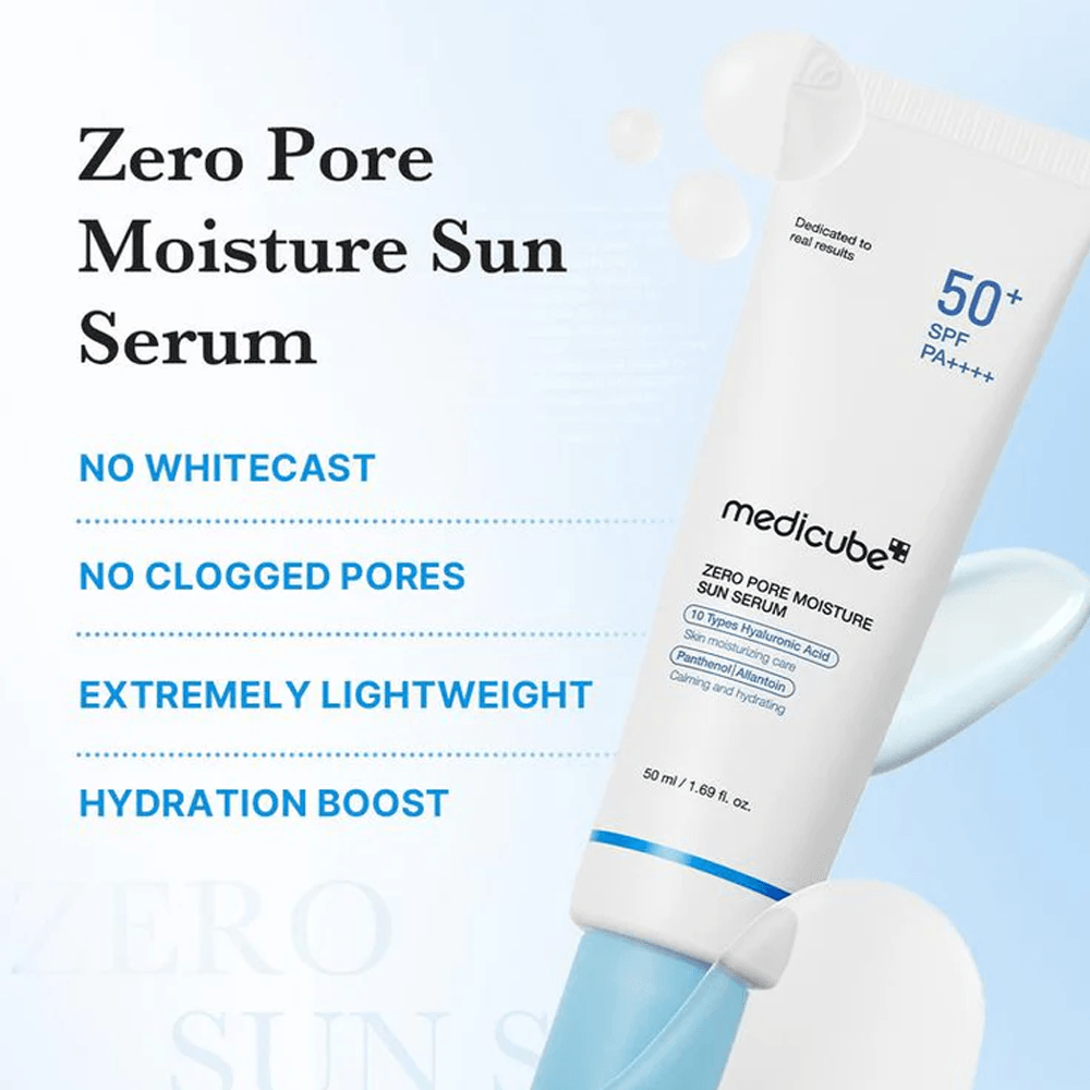 Medicube Zero Pore Hydrating Sun Serum - 50ml view 3