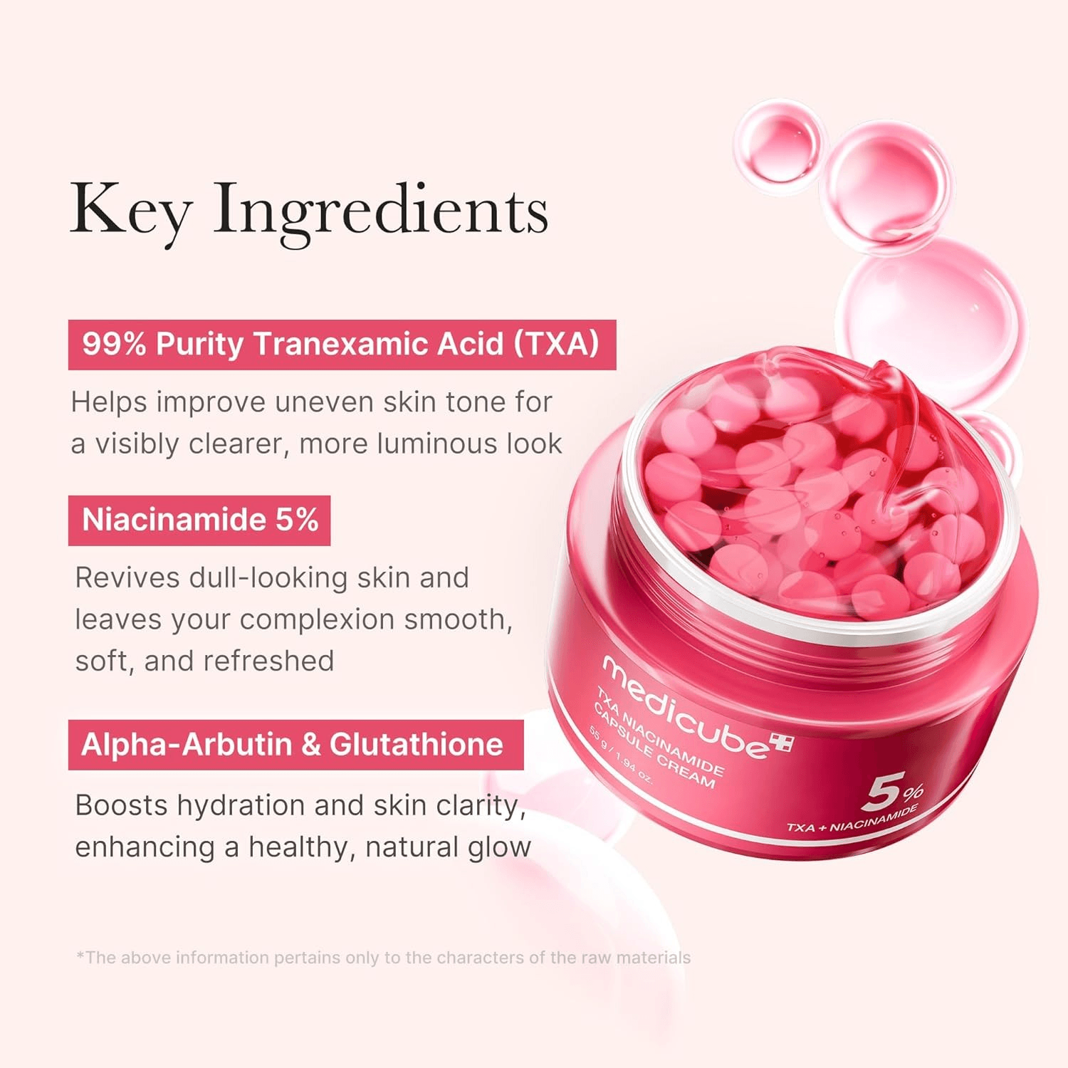 Medicube Txa Niacinamide Capsule Cream - 55G view 3