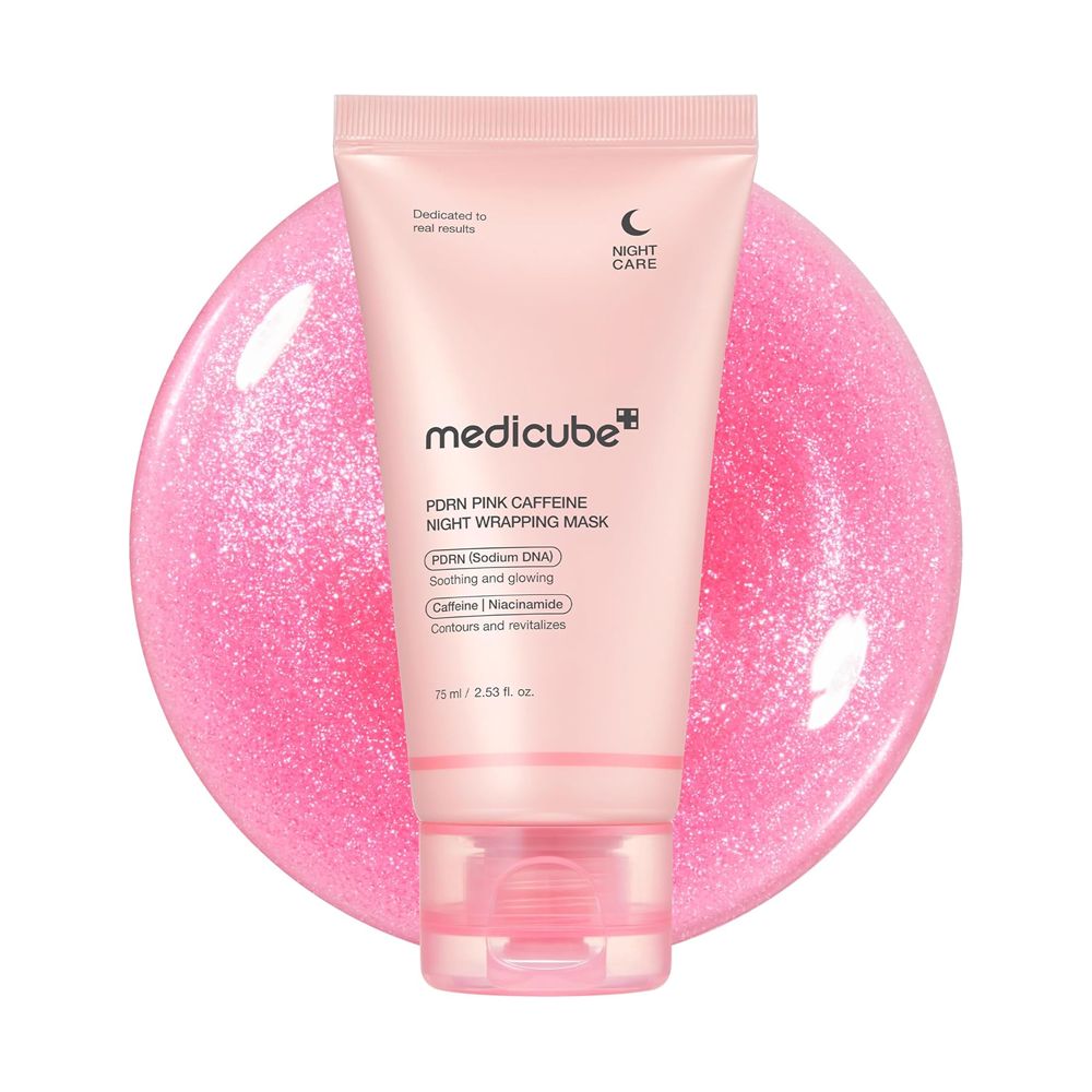 Medicube PDRN Pink Caffeine Night Wrapping Mask - 75ml