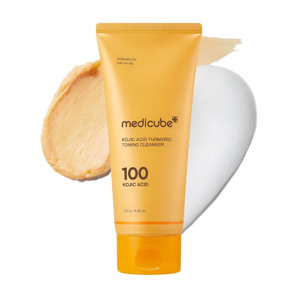 Medicube Kojic Acid Turmeric Toning Cleanser -120g