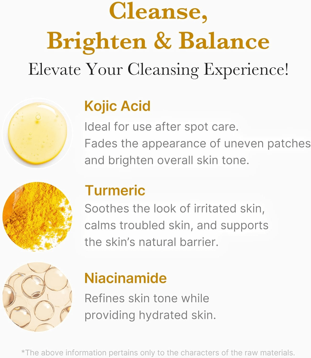 Medicube Kojic Acid Turmeric Toning Cleanser -120g view 3