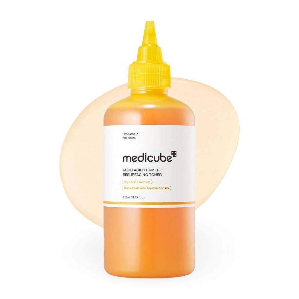 Medicube Kojic Acid Turmeric Resurfacing Toner - 250ml