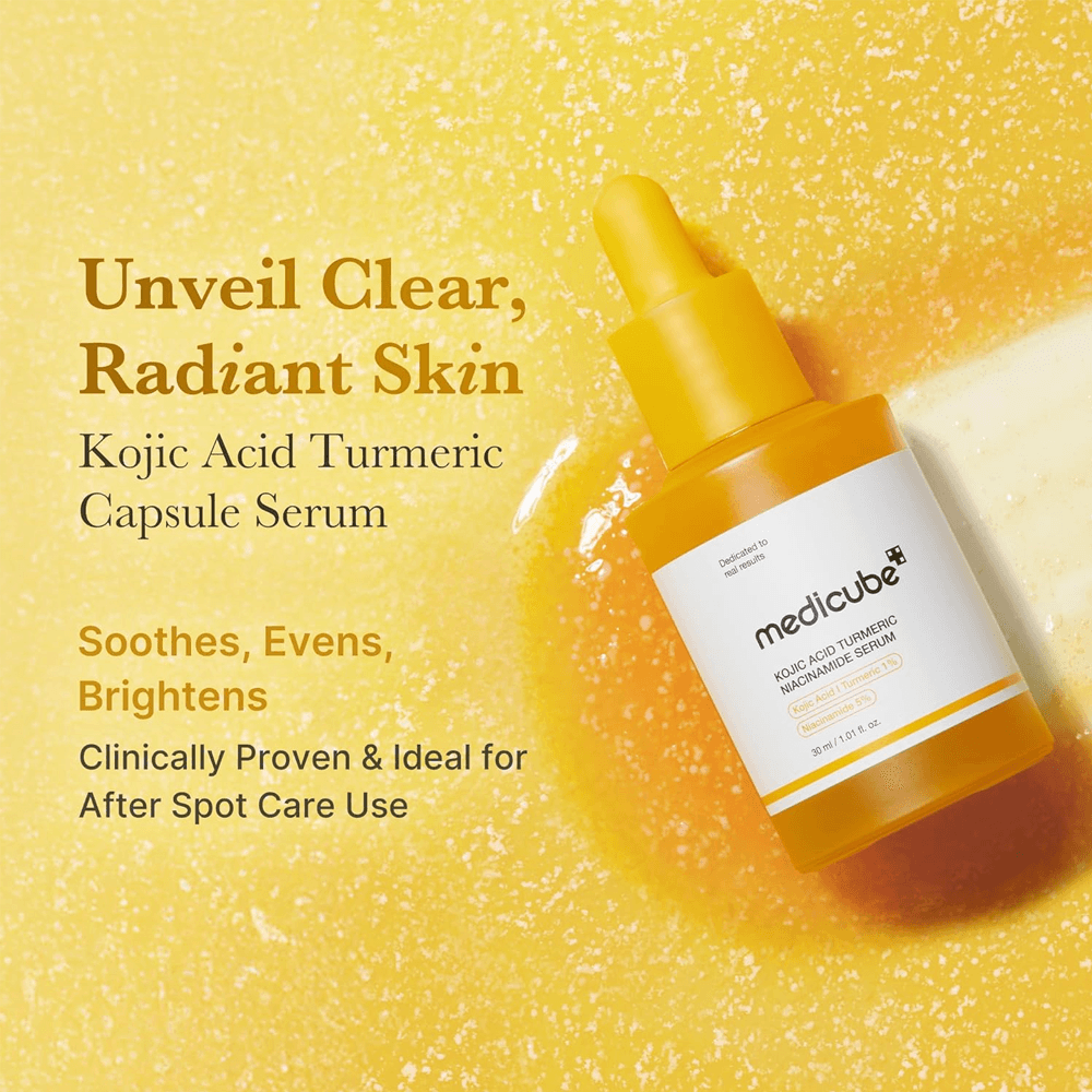 Medicube Kojic Acid Turmeric Niacinamide Serum - 30ml view 4