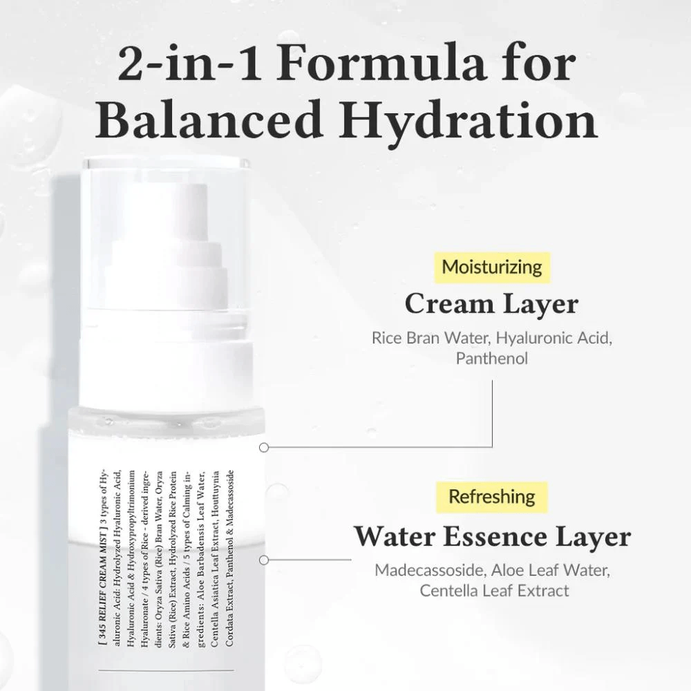 Dr. Althea 345 Relief Cream Mist - 100ml view 3