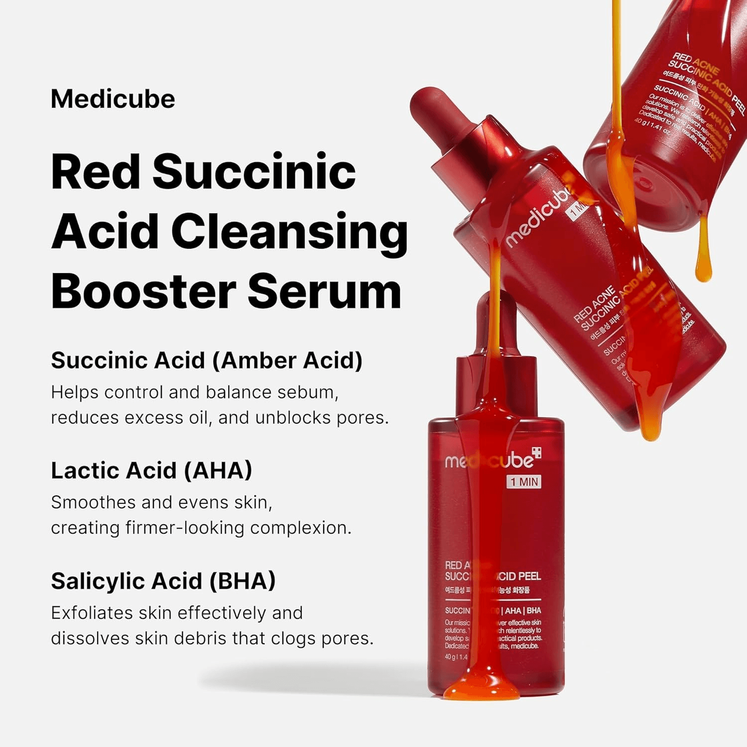 Medicube Red Acne Succinc Acid Peel - 40G view 3