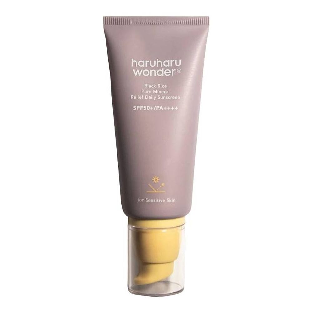 HaruHaru Wonder Black Rice Pure Mineral Relief Daily Sunscreen SPF50+ - 50ml