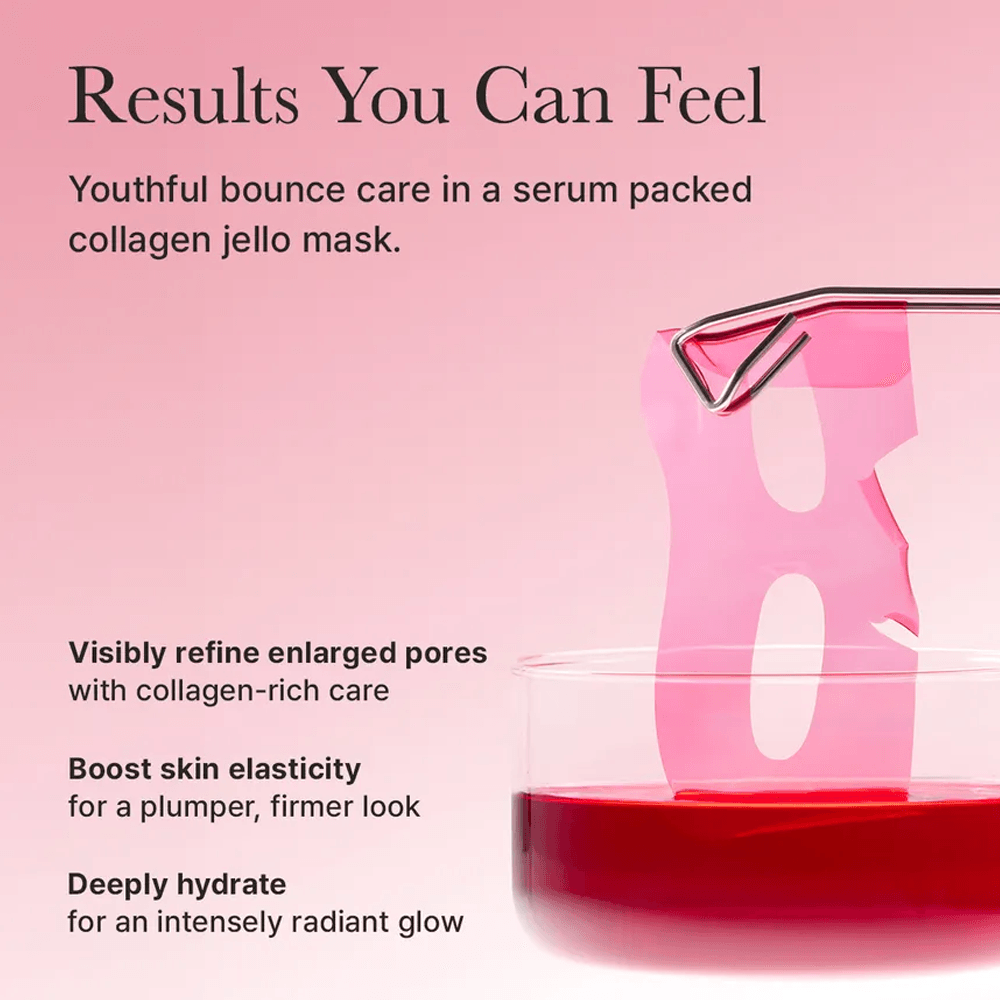 Arencia Red Collagen Jello Mask - 4 Pieces view 3