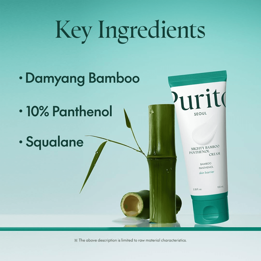 PURITO Seoul Mighty Bamboo Panthenol Cream - 100ml view 3