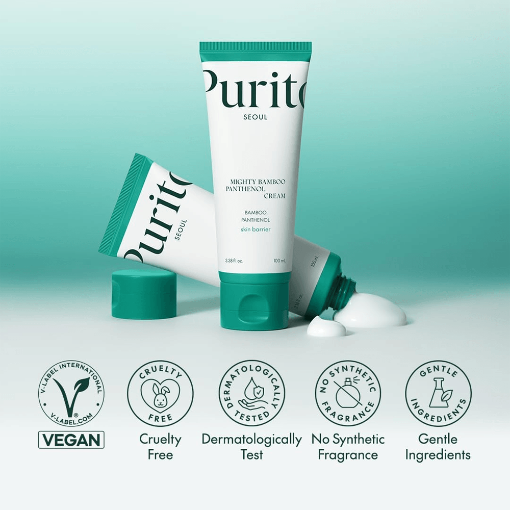 PURITO Seoul Mighty Bamboo Panthenol Cream - 100ml view 4