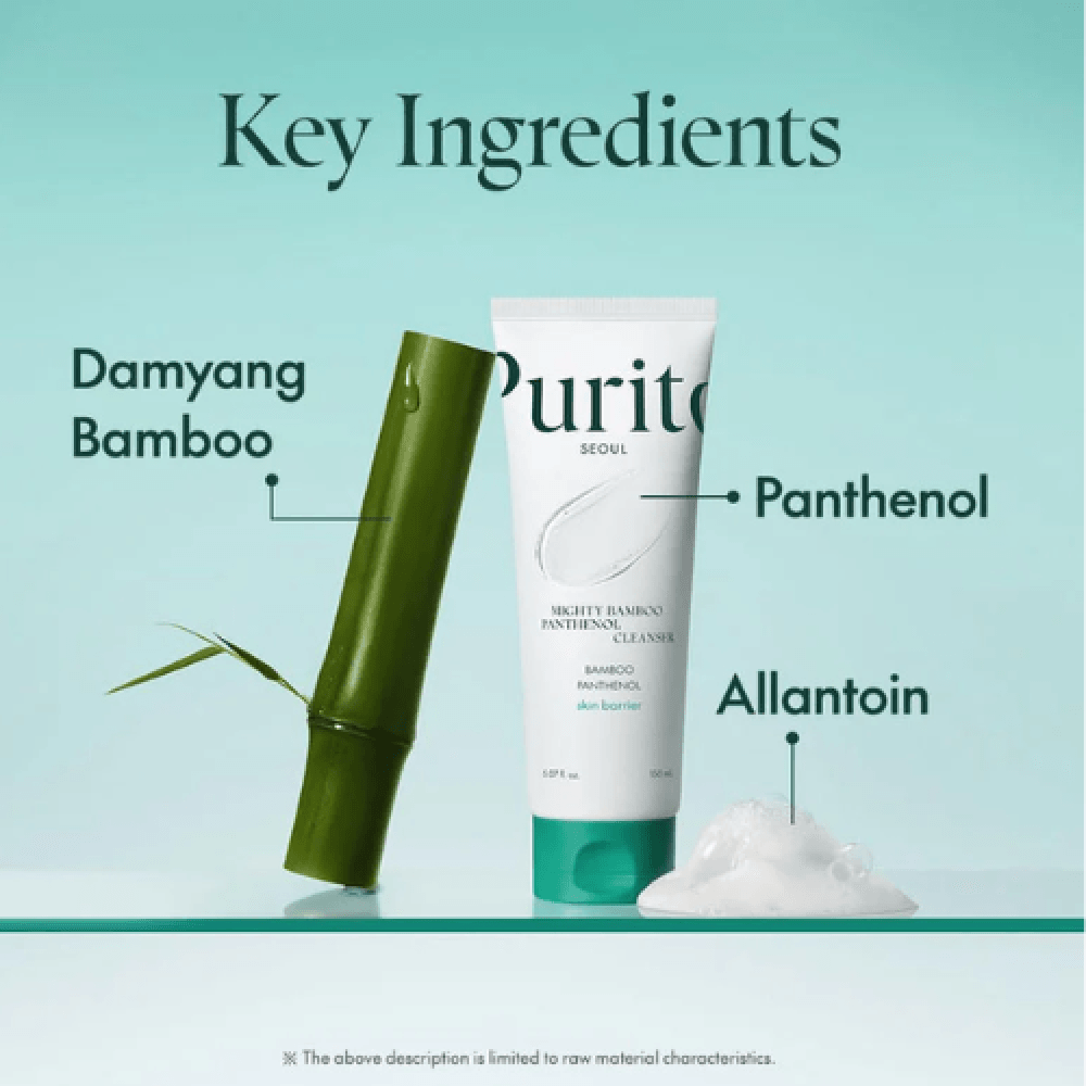 PURITO Seoul Mighty Bamboo Panthenol moisture Barrier Cleanser - 150ml view 4