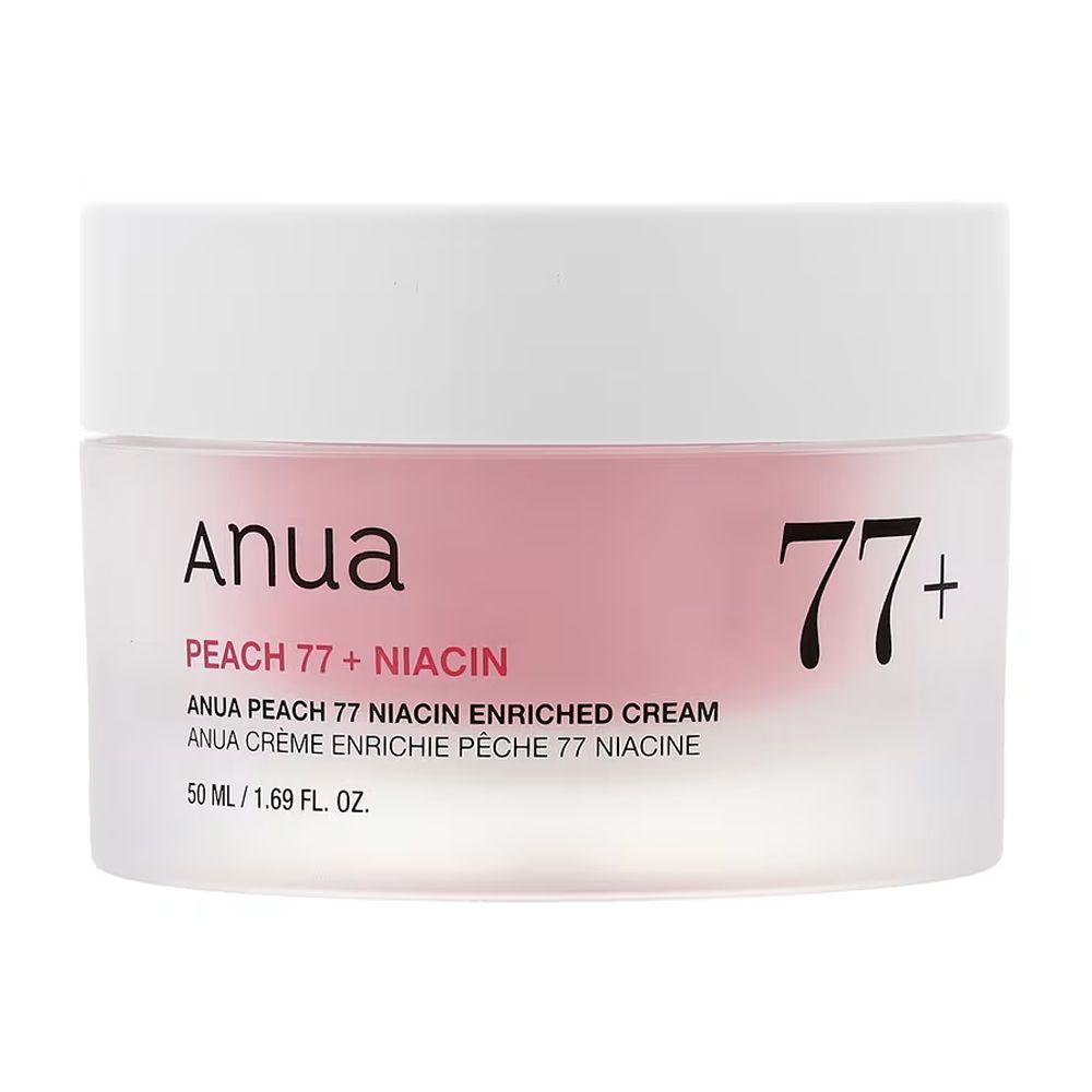 Anua 77+ Peach Niacin Enriched Cream - 50ml