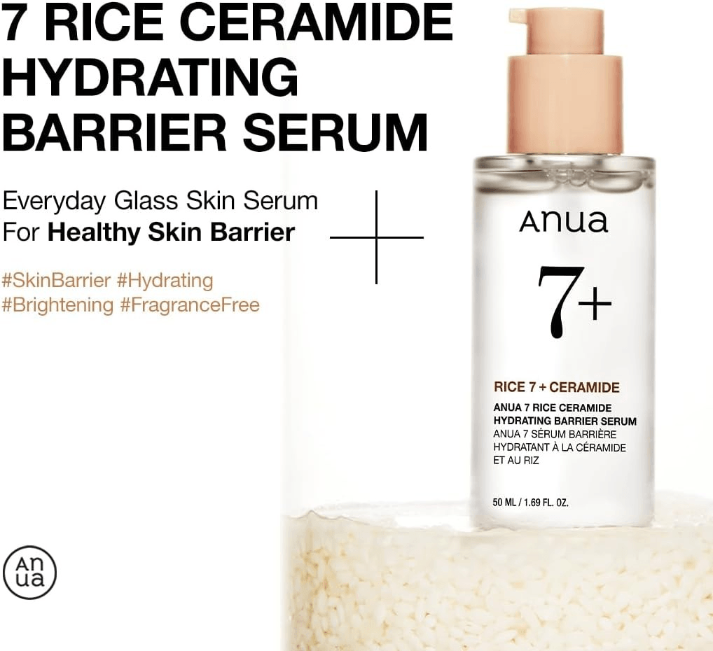 Anua 7+ Hydrating Serum with Rice Extract and Ceramides - 50 ml alternate view