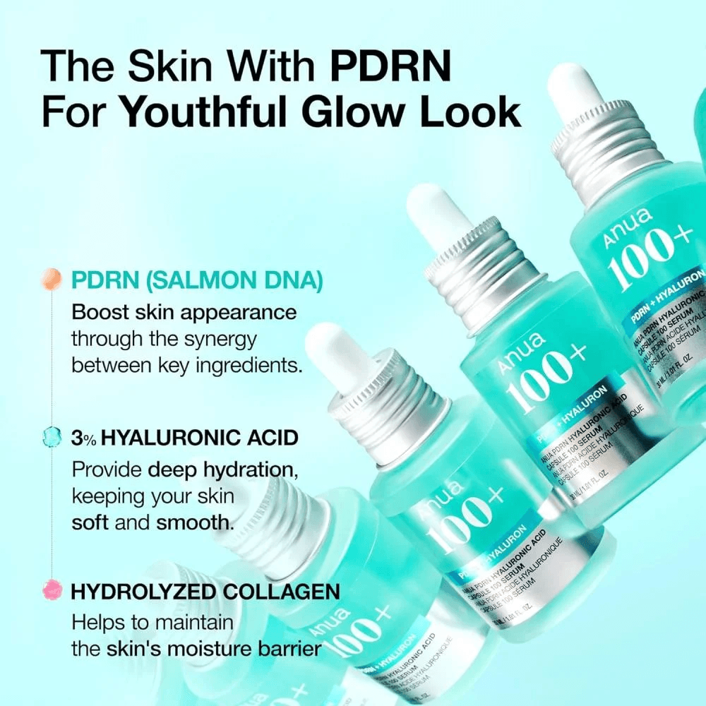 Anua PDRN Hyaluronic Acid Capsule 100+ Serum - 30ml view 3
