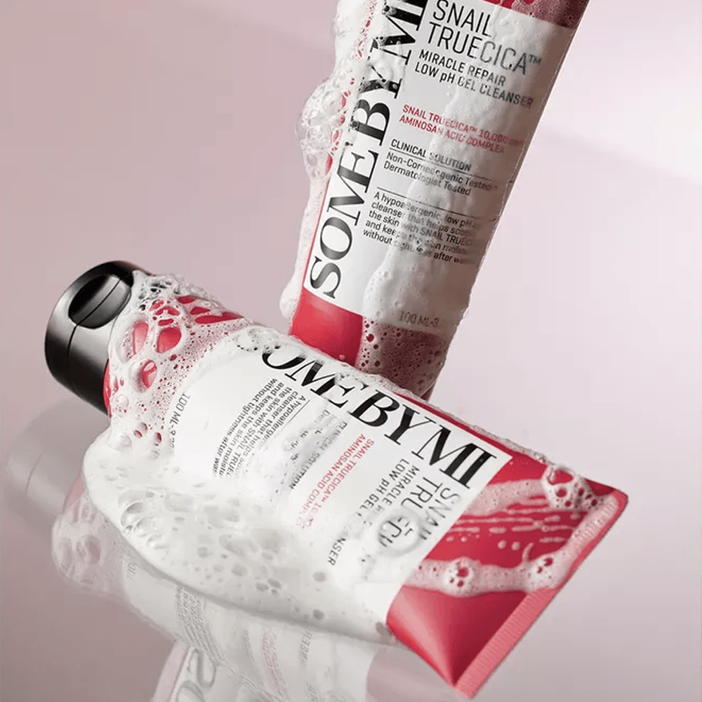 Some By Mi Snail Truecica Miracle Repair Low ph Gel Cleanser- 100 ml view 3