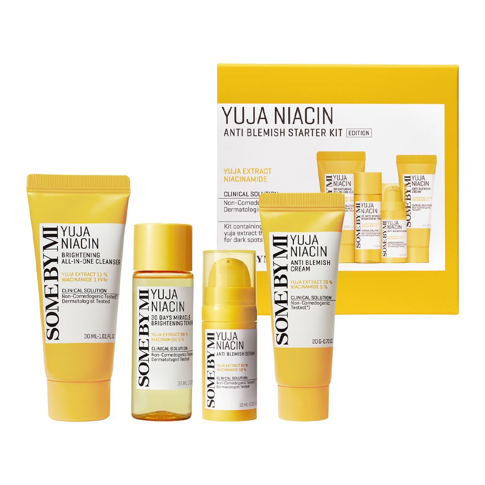 Some By Mi Yuja Niacin Anti Blemish Starter Kit - 4 Pieces