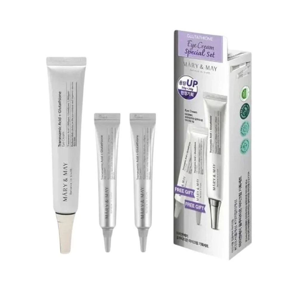 MARY&MAY Glutathione Eye Cream Special Set  - 3 Pieces