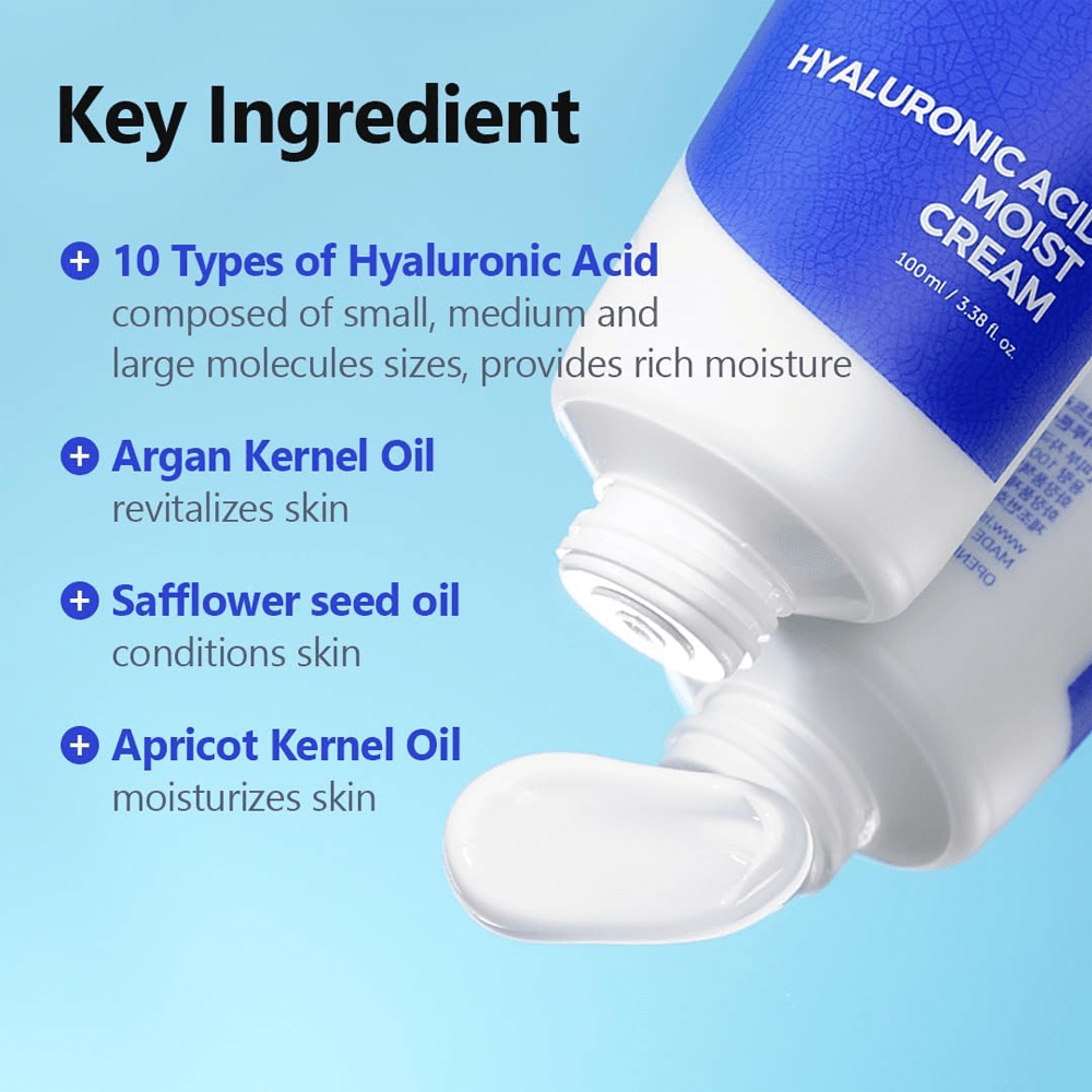 Isntree Hyaluronic Acid Moist Cream - 100ml view 3