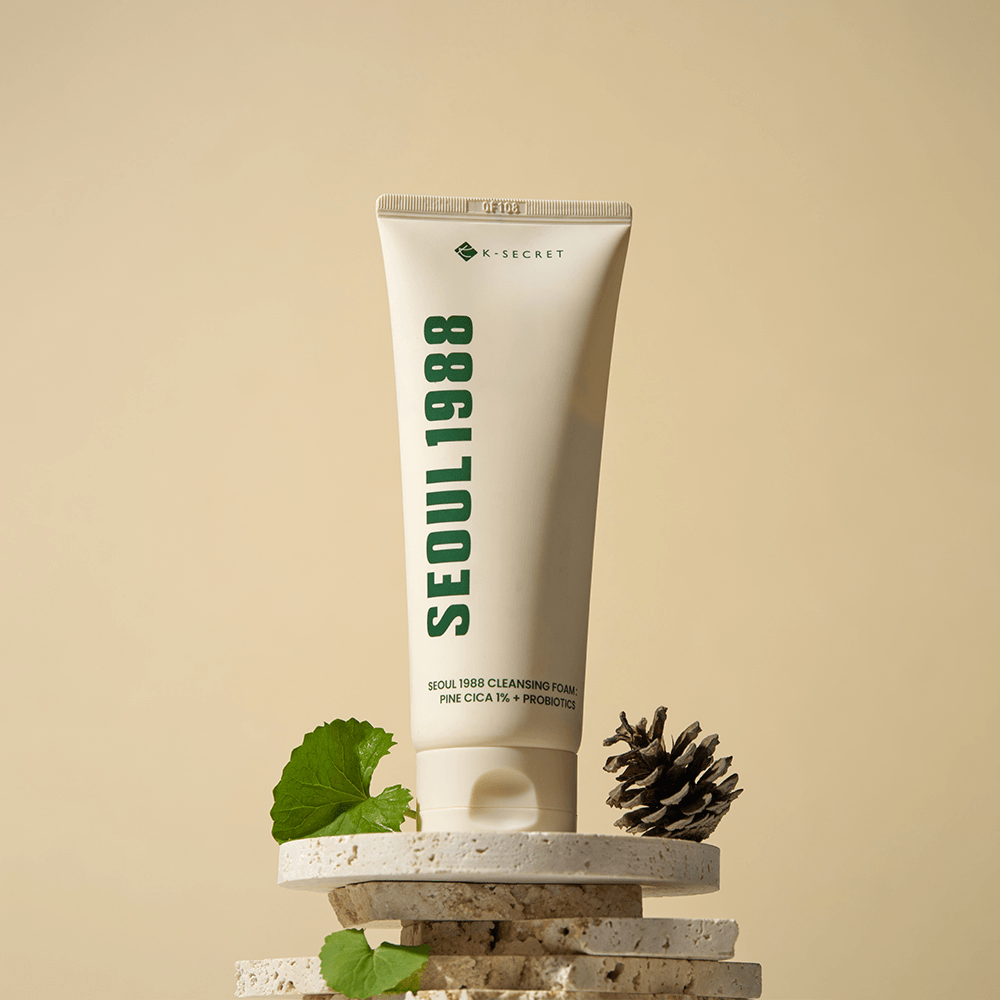 K Secret Seoul 1988 Cleansing Foam Pine Cica 1% + Probiotics - 150 ml view 3