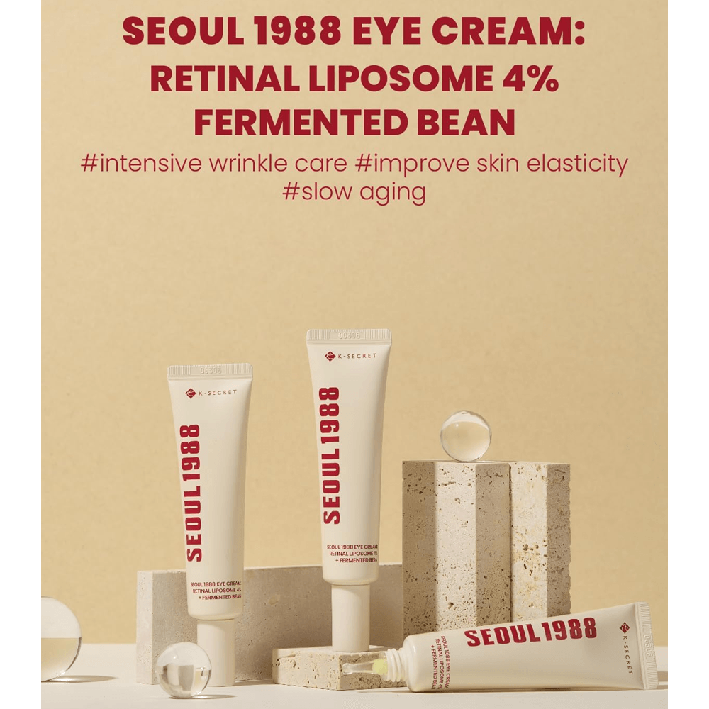 K Secret Seoul 1988 Eye Cream Retinal Liposome 4% + Fermented Bean - 30Ml view 3