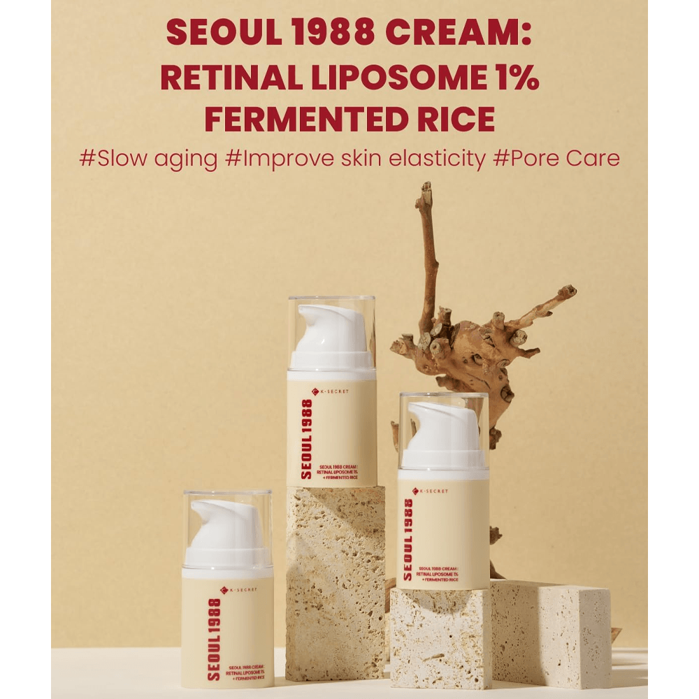 K Secret Seoul 1988 Cream Retinal Liposome 1% + Fermented Rice - 50 Ml view 3
