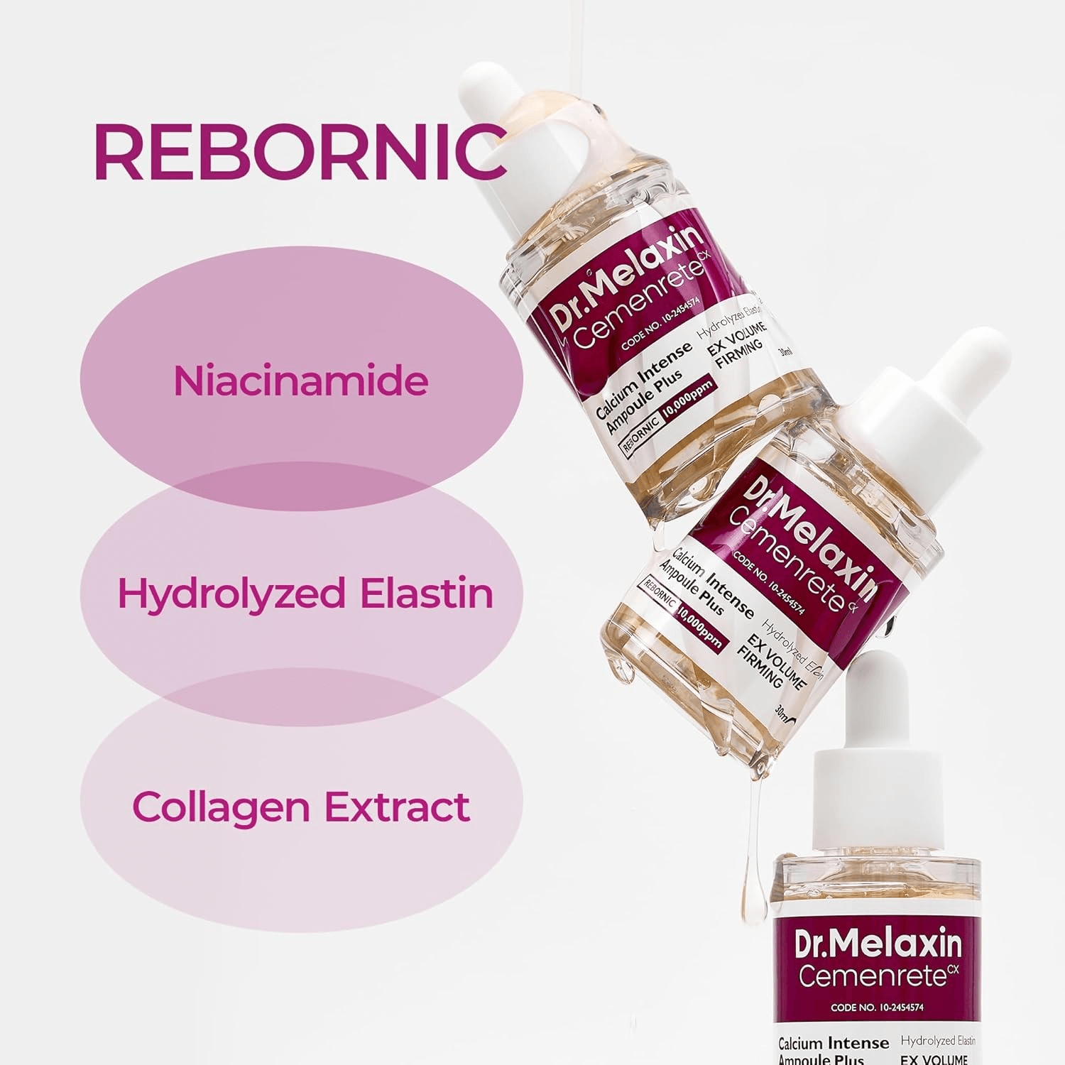 Dr.Melaxin Cemenrete Calcium Intense Ampoule Plus - 30ml view 3