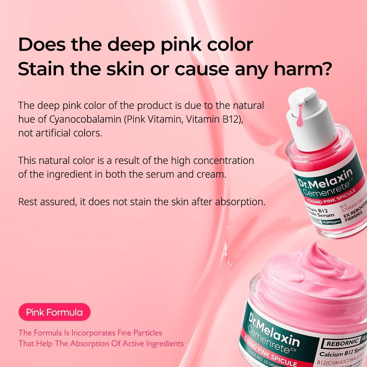 Dr.Melaxin Cemenrete Cyano Pink Spicule Cream - 50ml view 4