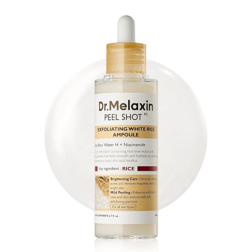 Dr.Melaxin Peel Shot Exfoliating White Rice Ampoule - 80ml