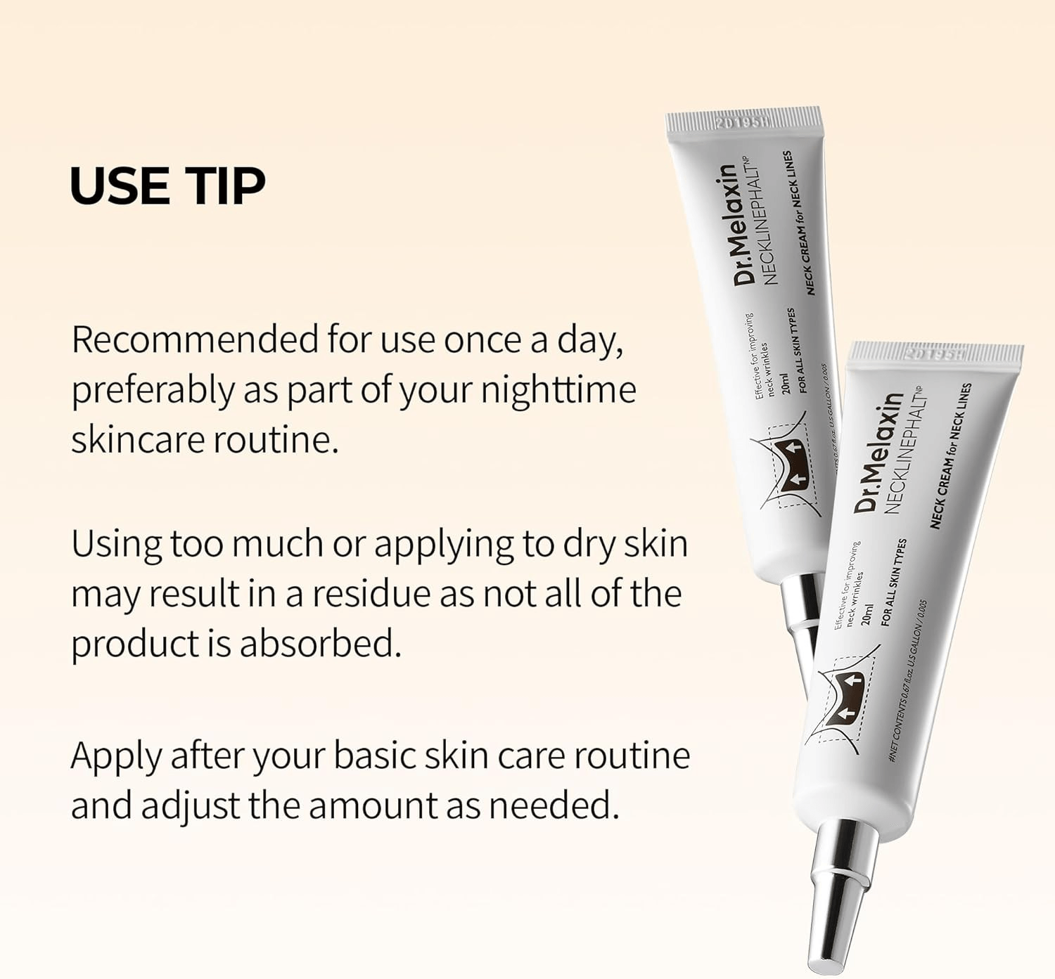 Dr.Melaxin Necklinephalt Neck Cream - 20ml view 4