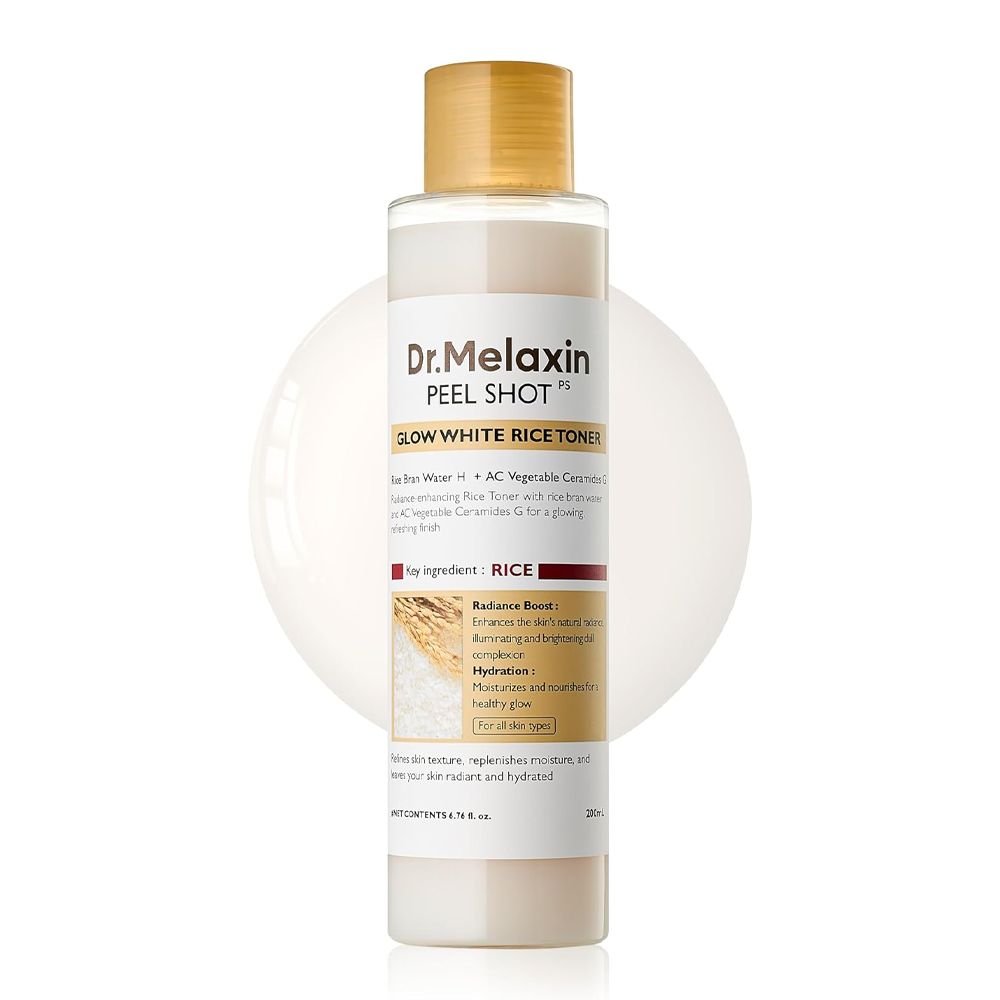 Dr.Melaxin Peel Shot Glow White Rice Toner - 200ml