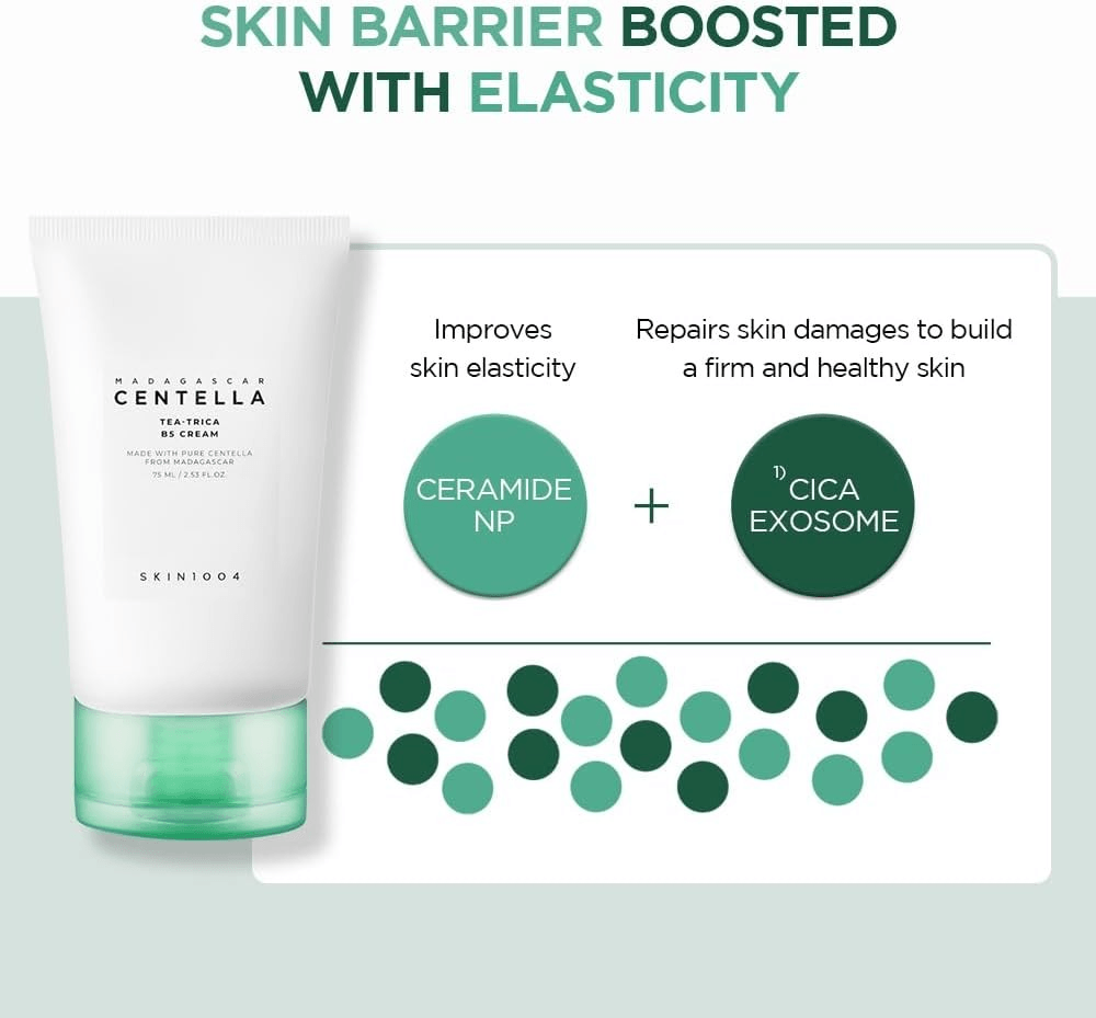 Skin1004 Madagascar Centella Tea-Trica B5 Cream - 75ml view 3