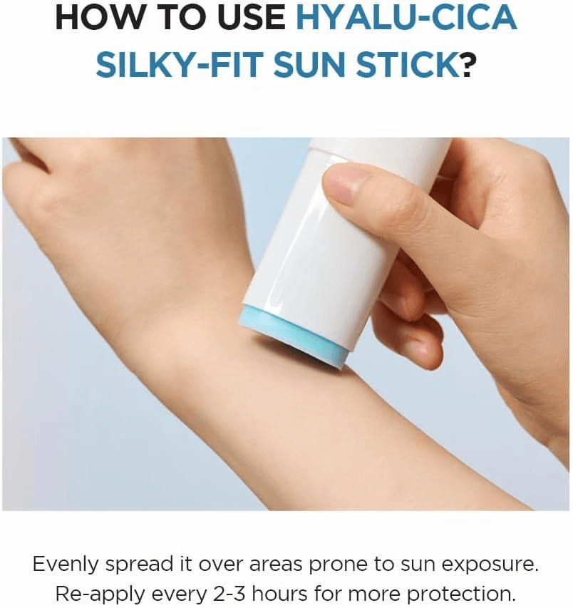 Skin1004 Madagascar Centella Hyalu-Cica Silky-Fit Sun Stick SPF50+ - 20gm view 3