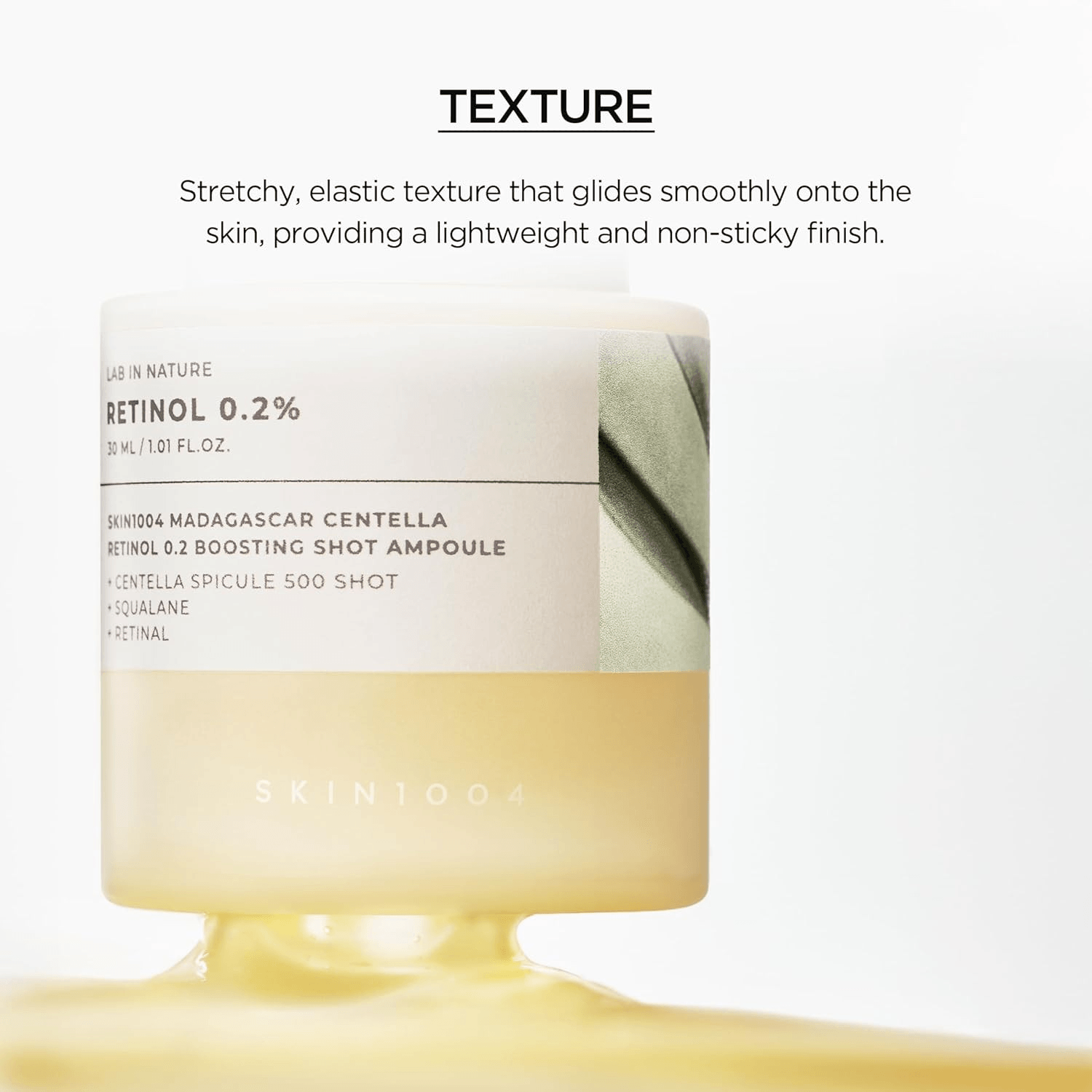 SKIN1004 Madagascar Centella Retinol 0.2 Boosting Shot Ampoule 30ml view 5